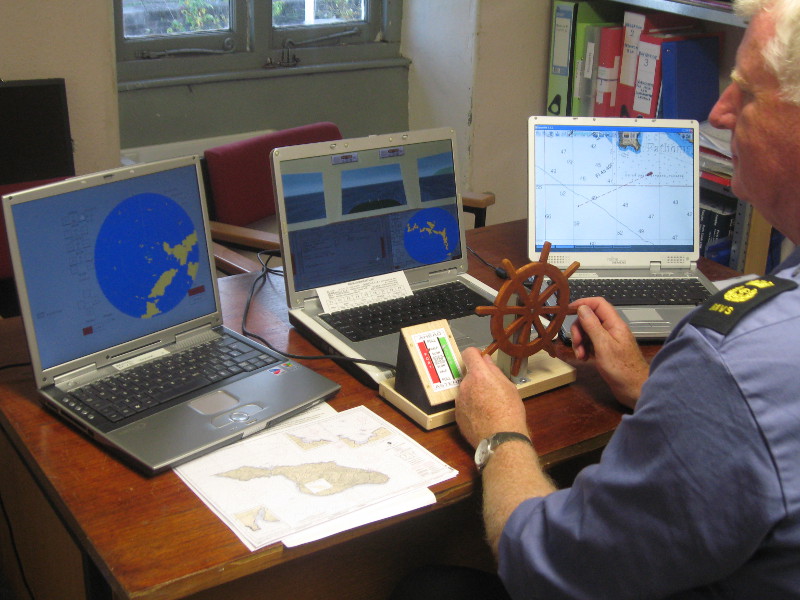Bristol MVS with Radar, 3d view and chart plotter